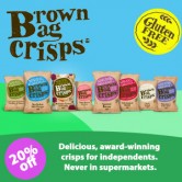 Brown Bag Crisps 20% Off Promotion