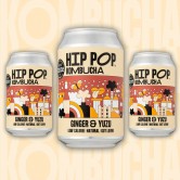 Hip Pop Ginger & Yuzu Kombucha 12 x 330ml