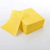 Yellow Wiper Cloths x 50