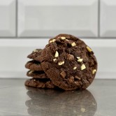 Triple Chocolate Chunk Cookies 15 x 80g