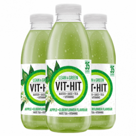 Vit Hit Lean and Green Apple 12 x 500ml